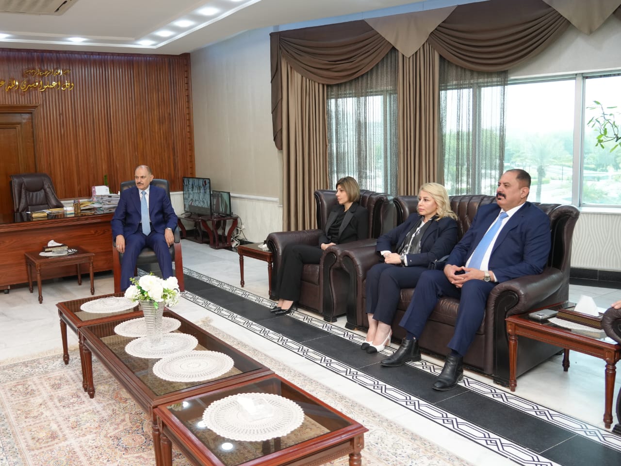 Visit of the Minister of Migration and Displacement to the Federal Supreme Court