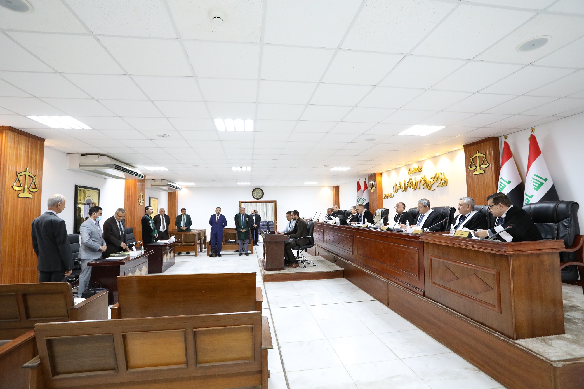 For the purpose of activating the national role, achieving equality and preserving the national unity of the Yazidi, Shabki and Kurdish components, the Federal Supreme Court decides that the representation of these components in the Council of Representat
