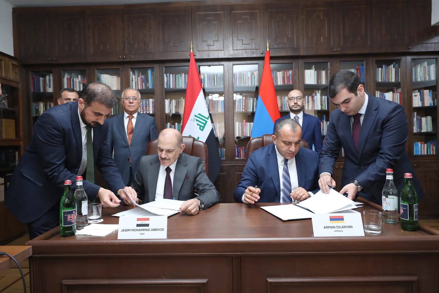 Signing of a Memorandum of Understanding between the Federal Supreme Court and the Armenian Constitutional Court