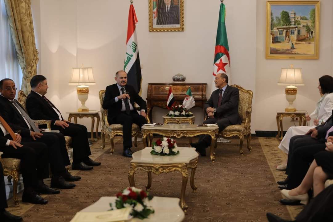 The signing of a memorandum of understanding between the Federal Supreme Court of Iraq and the Constitutional Court of Algeria